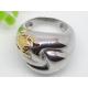 Gold Frog Stainless Steel Gothic Ring 1120480