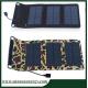 Small power 5w USB charger-port folding solar panel, foldable solar panel phone charger for outdoor usage