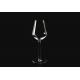 Bar 520ml 265mm Hand Blown Lead Free Crystal Wine Glasses Rounded Body Clear