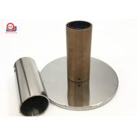 Mirror Polish Surface Machined Plastic Parts , Turn Machining Wall Light Parts