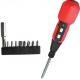 Electric Rechargeable Hand Tools And Tool Box Screwdriver Include Bit Holder With LED Light