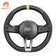 Alfa Romeo Giulia Quadrifoglio Stelvio 2017-2019 Suede Leather Steering Wheel Cover