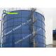 Glass Lined Steel Leachate Storage Tanks For Landfills Waste Collection Sites