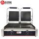 215*215mm Upper Grill Size Electric Panini Press Contact Grill for Catering Businesses