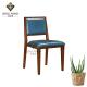 Modern Timber Look Finish Hotel Dining Banquet Chairs SGS