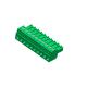 WCON 3.81mm Female Terminal Connector  PA66 Green Without Ear 6P Matte Tin 110 / Tray ROHS