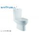 Bathroom washdown two piece toilet ceramic sanitary ware Temperature > 1280 °C