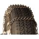 Dump Truck Anti Skid Chains , Truck Tire Chains Aquiline Talon Studded For Safe Delivery