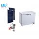 Outdoor 212L Solar Power Freezer Refrigerator 7.5 Cubic Feet 12V DC Compressor