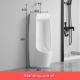Western Design Men'S Urinal Bowl Ceramic White Sanitary Ware Bathroom