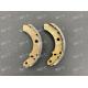 Motor Motorcycle Brake Shoes 1110020 With Lining For TVS Apache RTR160/180