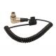 PU Coiled D-Tap male to XLR 4Pin female cable