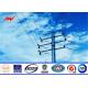 9m 11m Electrical Power Pole Street Light Poles For Africa Power Transmission