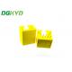 DGKYD56221118IWB1DY1027 Rectangle Single Port RJ45 Socket 15.2 *17.8* 11.7mm RJ45 Without Transformer