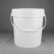 20 Ltr White 5 Gallon Bucket With Lid