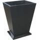 PULV Hotel Recycling Bins PU Leather Cover With Metal Inner