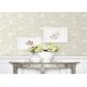 Moisture Resistant Country Style Wallpaper Elegant With Flower Pattern