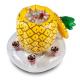 Phthalate Free Pool Inflatable Pineapple Cooler , Holds 5 Drinks