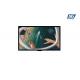 1080P HD 43 Inches 450 Nits Black Steel Frame LCD Advertising Screen for Wall