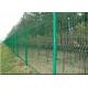 Vandal Resistant Welded Mesh Fence Heavy Gauge Wire Mesh Powder Coating