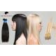 Fashion natural and golden Straight European Weft Hair Extensions Grade 6A