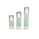 80ml 120ml Clear Airless Pump Bottles AS Cap Empty Metallized Surface For Foundation