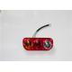 Little Three Color LED Motorcycle Tail Lights With License Plate Function