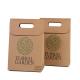 Luxury Custom Printed Brown Paper Bags Glossy Lamination Fast Delivery
