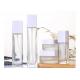Smooth Neck Clear Empty Cosmetic Bottles 100ml Glass Lotion Bottle
