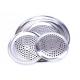 15mm Deep Round Type Perforated Aluminum Alloy Pizza Baking Tray 8 9 10 12