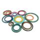 Oil Gas Field Sealing FFKM Sealing O Rings With Tear Strength Pressure Up To 5 000 Psi