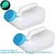 Urinals For Men With Glow In The Dark,1000ml Thick Pee Bottles With Lid,Spill Proof Urinal Bottle For Car,Hospital