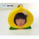 Funny Cute Yellow Music Keychain Key Chain ABS 3Pcs Battery