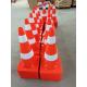 Road Safety Guiding Cone Orange PVC Plastic Traffic Cones