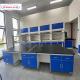 As Drawing Number of Handles and Rails Chemistry Lab Bench Laboratory  Workbench Designed for Laboratories