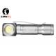 Portable Custom LED Flashlight With Magnetic Tail Cap / Side Light