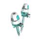 Double Seal Transparent Plastic Tip Laparoscopic Trocar Single Use Model T10L100V