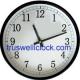 analog wall clocks for hopital building  or commercial office building or school building