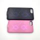 Dynamic APP Editing Glowing Cell Phone Cases Black / Pink For iPhone