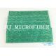 W Shaped jacquard Microfiber Wet Mop Pads 80% polyester 20% polyamide