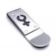316L Stainless Steel Tagor Jewelry Fashion Trendy Money Clip Note Bill Clip PXM008