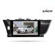 Black Car Dvd Player For Toyota Corolla , 10 Inch Screen Corolla Dvd Gps Bluetooth
