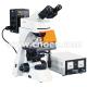 100X Wide Field Fluorescence Microscope Trinocular Compound Microscopes A16.0203