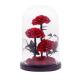 Real Touch Eternal Preserved Rose Glass Dome For Valentines Day Gift