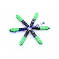 Quick Connect FTTH Fiber Optic Connector SC SM Field Installable