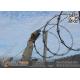 CBT-65 O.D500mm Galvanised Single Coil Razor Wire Barriers | Anping Razor Wire