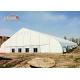 Movable White PVC Aluminum Expo TFS Curved Tent 40m Clear Span with Air Conditioner