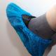 CPE Plastic Shoe Protectors Disposable , Disposable Bootie Covers Fluid Repellent