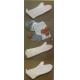 High Heat Kitchen Microwave Oven Towel Gloves Milk Color Steam Stopping
