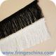 Handmade chainette custom polyester chain tassels fringes brush for curtain decoration